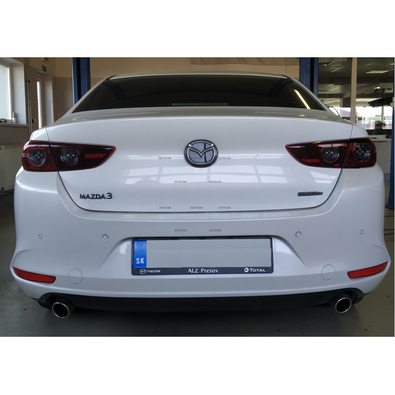 Tažné zařízení pro Mazda 3 - 4 dv. - odnímatelný vertikální bajonetový systém