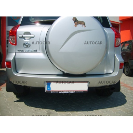 Ťažné zariadenie pre RAV 4 - 5 dv - s rezervným kolesom na zad. dv. - automatický systém - od 2006 do 2009 Ťažné zariadenie pre RAV 4 - 5 dv - s rezervným kolesom na zad. dv. - automatický systém - od 2006 do 2009