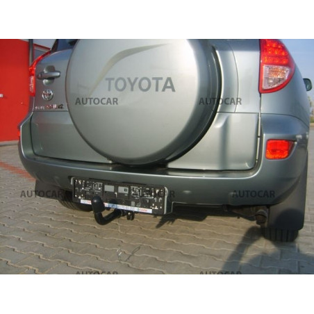 Ťažné zariadenie pre RAV 4 - 5 dv - s rezervným kolesom na zad. dv. - automatický systém - od 2006 do 2009 Ťažné zariadenie pre RAV 4 - 5 dv - s rezervným kolesom na zad. dv. - automatický systém - od 2006 do 2009