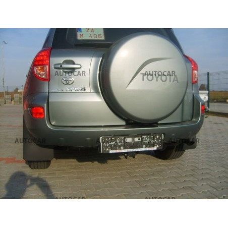 Ťažné zariadenie pre RAV 4 - 5 dv - s rezervným kolesom na zad. dv. - automatický systém - od 2006 do 2009 Ťažné zariadenie pre RAV 4 - 5 dv - s rezervným kolesom na zad. dv. - automatický systém - od 2006 do 2009