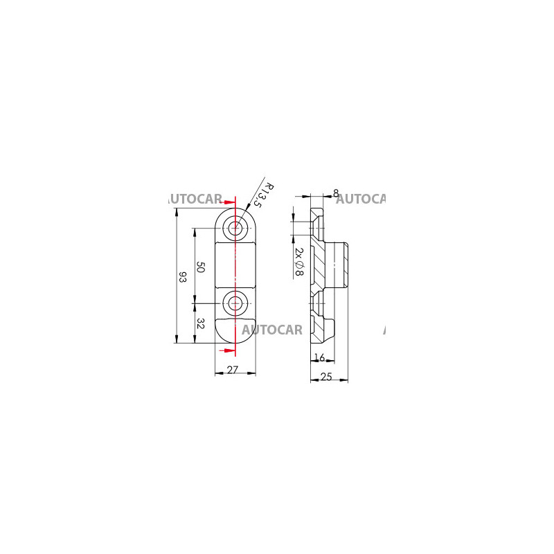 Horný záves pántu
