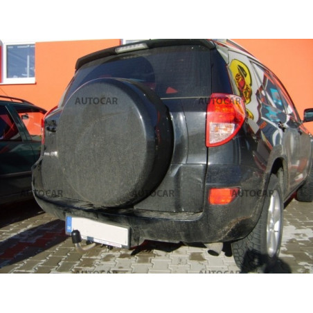 Ťažné zariadenie pre RAV 4 - 5 dv. s rezerv. kolesom na zadnych dverach - automatický systém - od 2009 do Ťažné zariadenie pre RAV 4 - 5 dv. s rezerv. kolesom na zadnych dverach - automatický systém - od 2009 do