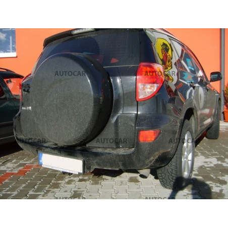 Ťažné zariadenie pre RAV 4 - 5 dv. s rezerv. kolesom na zadnych dverach - automatický systém - od 2009 do Ťažné zariadenie pre RAV 4 - 5 dv. s rezerv. kolesom na zadnych dverach - automatický systém - od 2009 do
