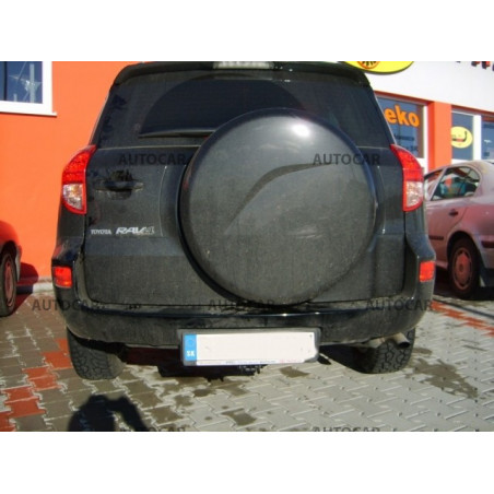 Ťažné zariadenie pre RAV 4 - 5 dv. s rezerv. kolesom na zadnych dverach - automatický systém - od 2009 do Ťažné zariadenie pre RAV 4 - 5 dv. s rezerv. kolesom na zadnych dverach - automatický systém - od 2009 do