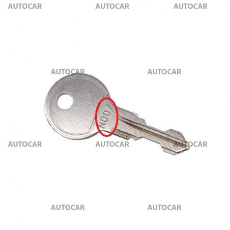 Náhradný kľúč Thule N002 Náhradný kľúč Thule N002