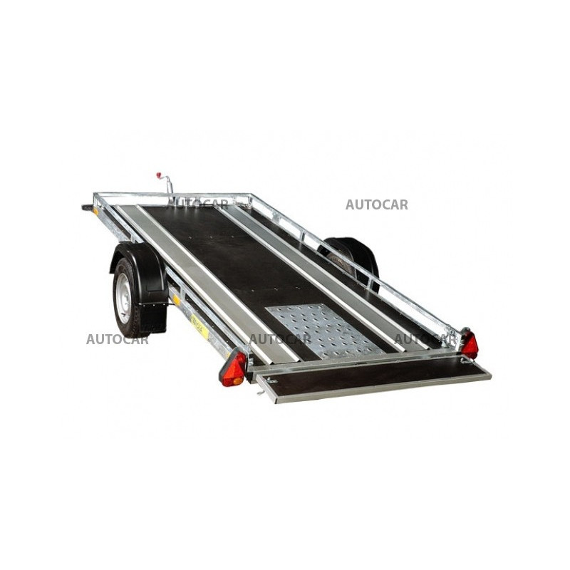 Prívesný vozík PSS na prepravu snežných skútrov