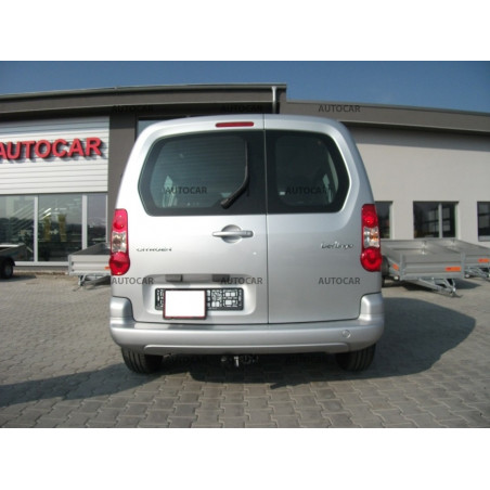 Ťažné zariadenie pre BERLINGO - Pick Up - automatický systém - od 2008 do Ťažné zariadenie pre BERLINGO - Pick Up - automatický systém - od 2008 do