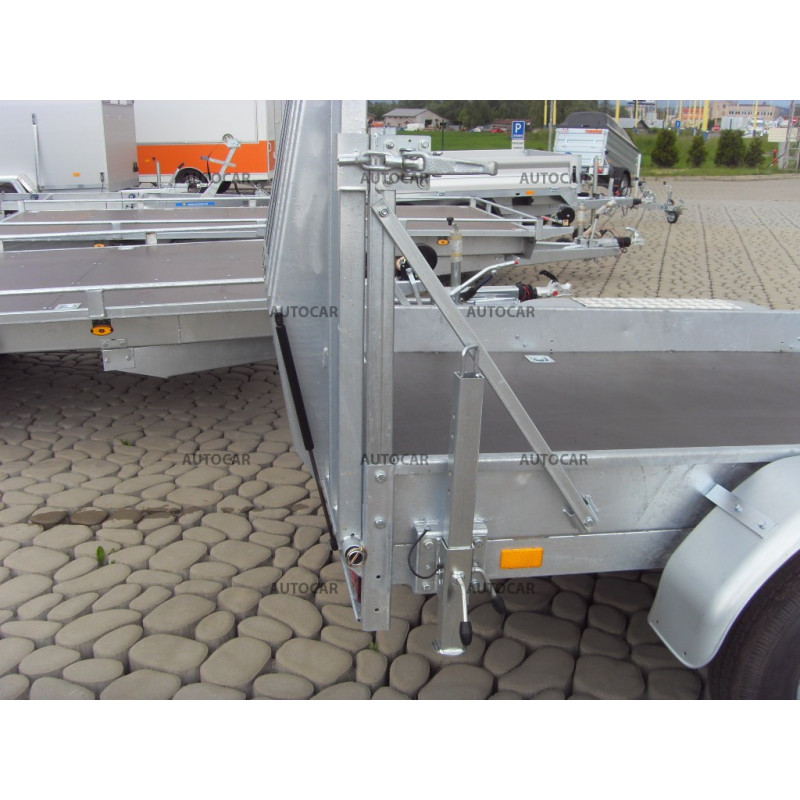 Prívesný vozík B2032HTP na prepravu stavebných strojov