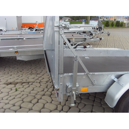 Prívesný vozík B2032HTP na prepravu stavebných strojov