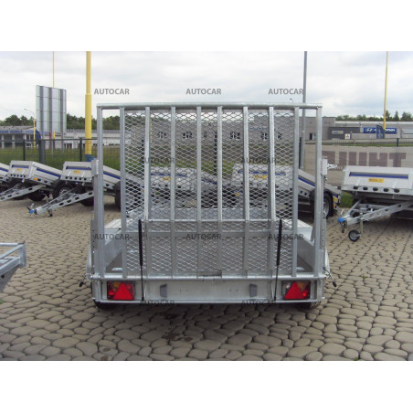 Prívesný vozík B2032HTP na prepravu stavebných strojov