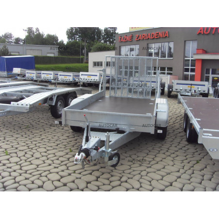Prívesný vozík B2032HTP na prepravu stavebných strojov