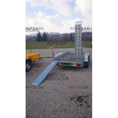 Prívesný vozík B2032HTP na prepravu stavebných strojov