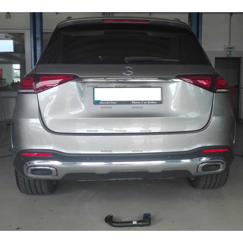 Tažné zařízení pro Mercedes GLE (W167) - odnímatelný vertikální bajonetový systém
