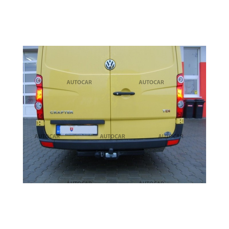 Tažné zařízení pro Volkswagen CRAFTER - Dodávka bez schodíka - Rozvor 3,665 / 4,325 m - šroubový systém