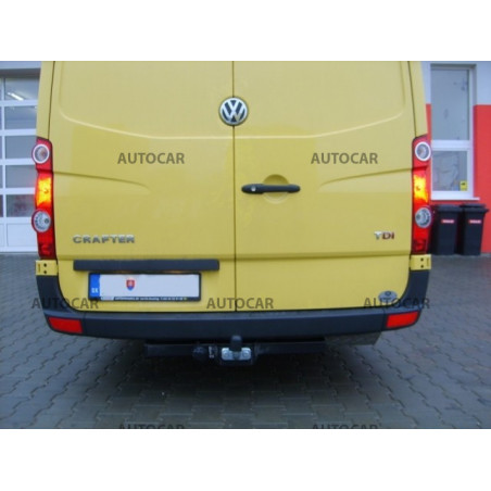 Tažné zařízení pro Volkswagen CRAFTER - Dodávka bez schodíka - Rozvor 3,665 / 4,325 m - šroubový systém