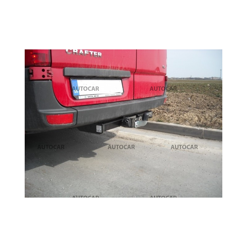 Tažné zařízení pro Volkswagen CRAFTER - Dodávka bez schodíka - Rozvor 3,665 / 4,325 m - šroubový systém