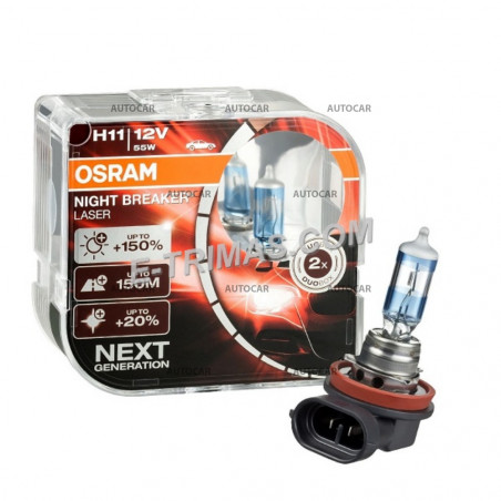 12V 55W H11 Night Breaker Laser 12V 55W H11 Night Breaker Laser