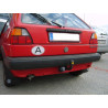 Tažné zařízení pro Volkswagen GOLF II. - úzký nárazník - šroubový systém