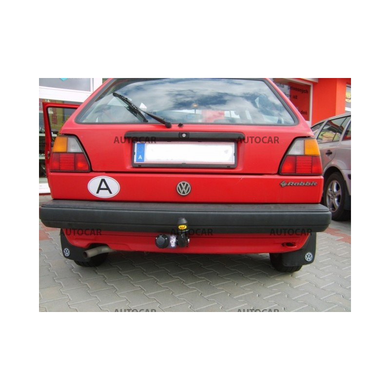 Tažné zařízení pro Volkswagen GOLF II. - úzký nárazník - šroubový systém