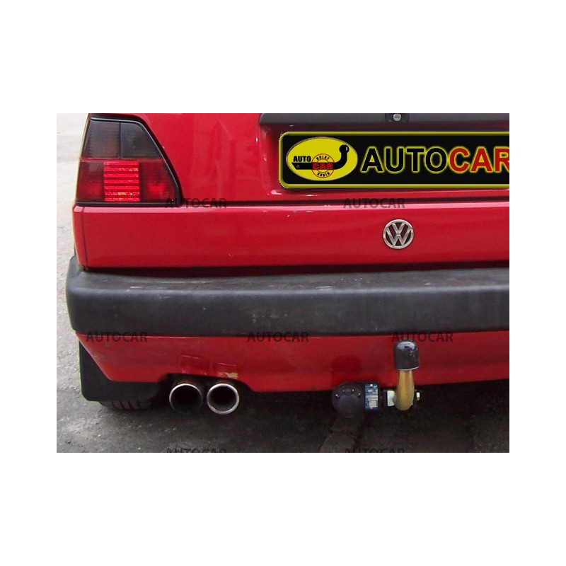 Tažné zařízení pro Volkswagen GOLF II. - široký nárazník - šroubový systém