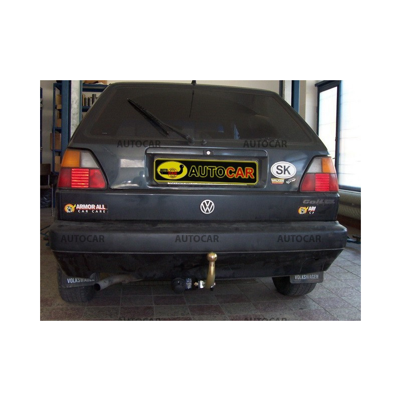 Tažné zařízení pro Volkswagen GOLF II. - široký nárazník - šroubový systém