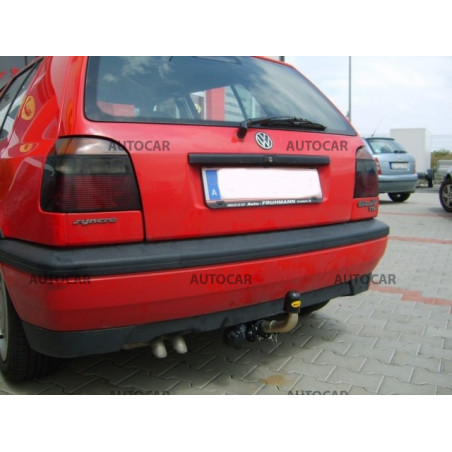 Tažné zařízení pro Volkswagen GOLF III. - odnímatelný bajonetový systém