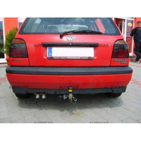 Tažné zařízení pro Volkswagen GOLF III. - odnímatelný bajonetový systém