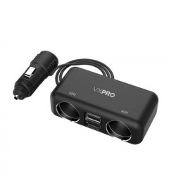 Rozdvojka do zásuvky zapalovače s 2x USB