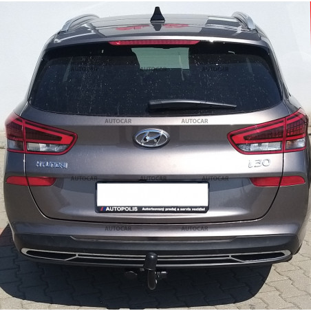 Tažné zařízení pro Hyundai i30 CW - odnímatelný vertikální bajonetový systém Tažné zařízení pro Hyundai i30 CW - odnímatelný vertikální bajonetový systém