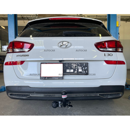 Tažné zařízení pro Hyundai i30 CW - odnímatelný bajonetový systém Tažné zařízení pro Hyundai i30 CW - odnímatelný bajonetový systém