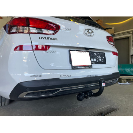 Tažné zařízení pro Hyundai i30 CW - odnímatelný bajonetový systém Tažné zařízení pro Hyundai i30 CW - odnímatelný bajonetový systém
