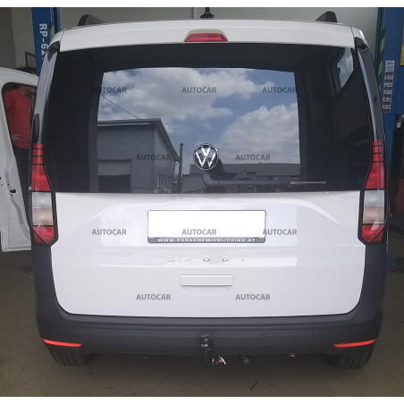 Tažné zařízení pro Volkswagen CADDY - odnímatelný vertikální bajonetový systém