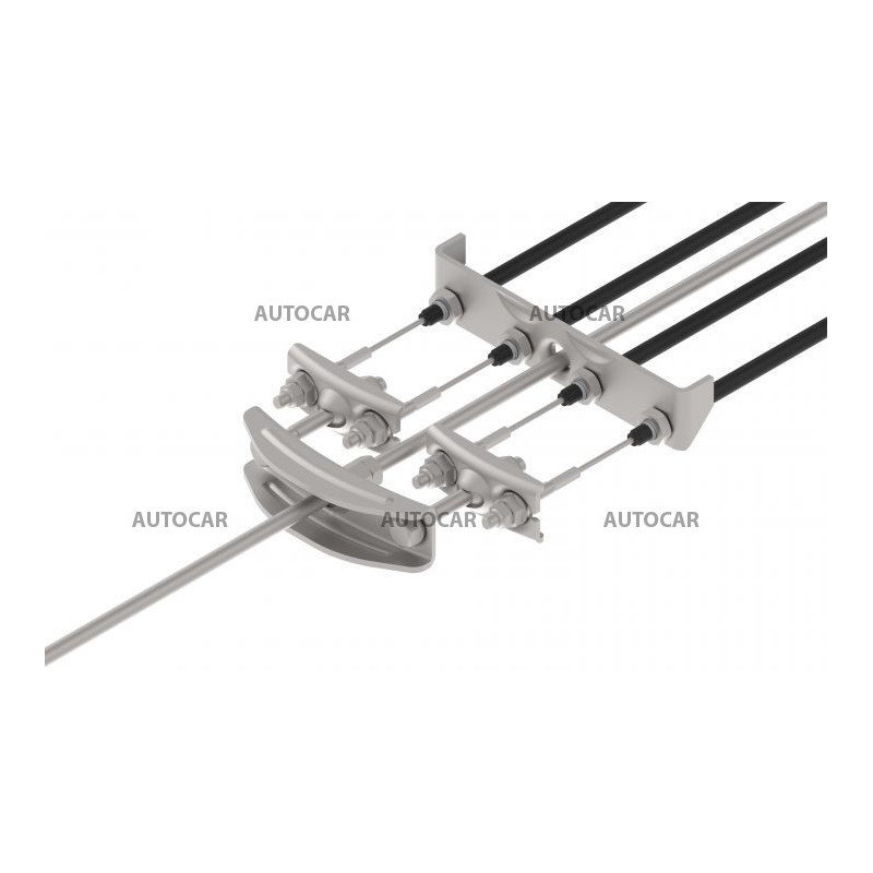 Vahadlo tandemové KNOTT se spoj. materiálem