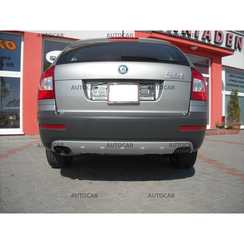 Tažné zařízení pro Škoda OCTAVIA II. - odnímatelný vertikální bajonetový systém