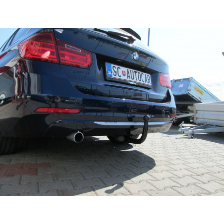 Tažné zařízení pro BMW Seria 3 - F30/F31 - odnímatelný vertikálny bajonetový systém