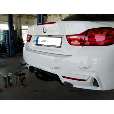 Tažné zařízení pro BMW Seria 4 - F32/F33/F36 - odnímatelný vertikální bajonetový systém