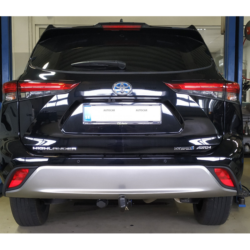 Tažné zařízení pro Toyota HIGHLANDER - odnímatelný vertikální bajonetový systém