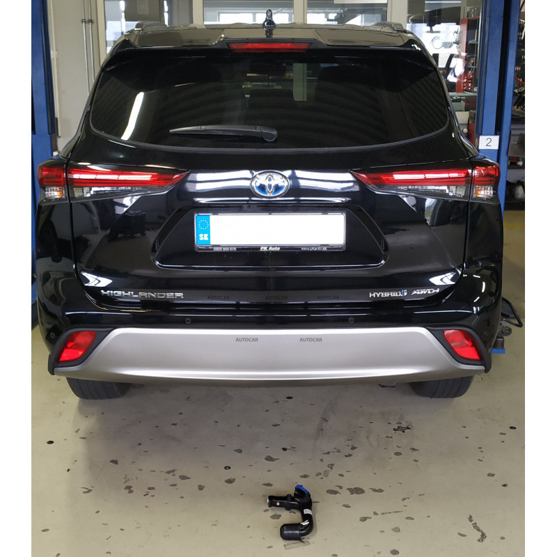 Tažné zařízení pro Toyota HIGHLANDER - odnímatelný vertikální bajonetový systém
