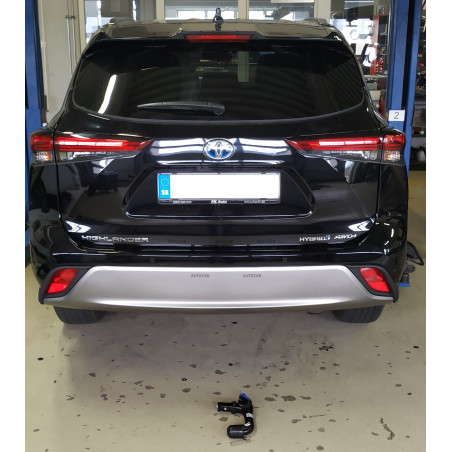 Tažné zařízení pro Toyota HIGHLANDER - odnímatelný vertikální bajonetový systém