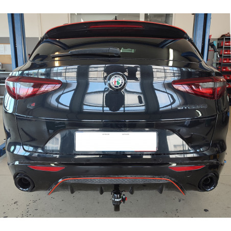 Tažné zařízení pro Alfa Romeo STELVIO - odnímatelný vertikální bajonetový systém Tažné zařízení pro Alfa Romeo STELVIO - odnímatelný vertikální bajonetový systém