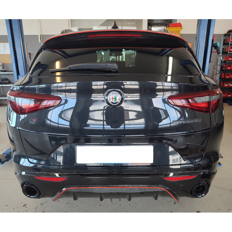 Tažné zařízení pro Alfa Romeo STELVIO - odnímatelný vertikální bajonetový systém