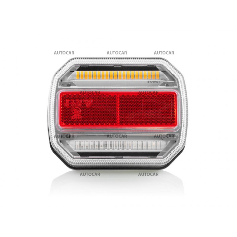 4-funkční LED zadní světlo s dynamickou směrovkou - pravé