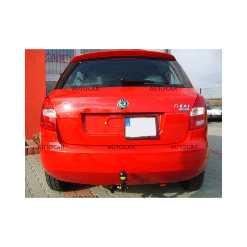 Tažné zařízení pro Škoda FABIA II. - 5 dv. - odnímatelný bajonetový systém