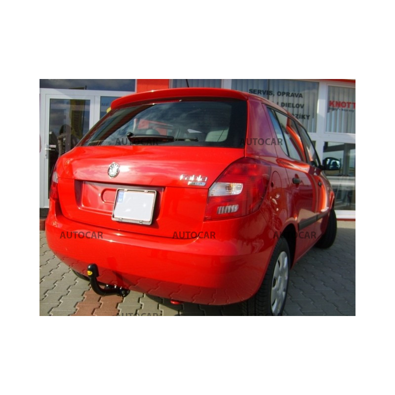 Tažné zařízení pro Škoda FABIA II. - 5 dv. - odnímatelný bajonetový systém
