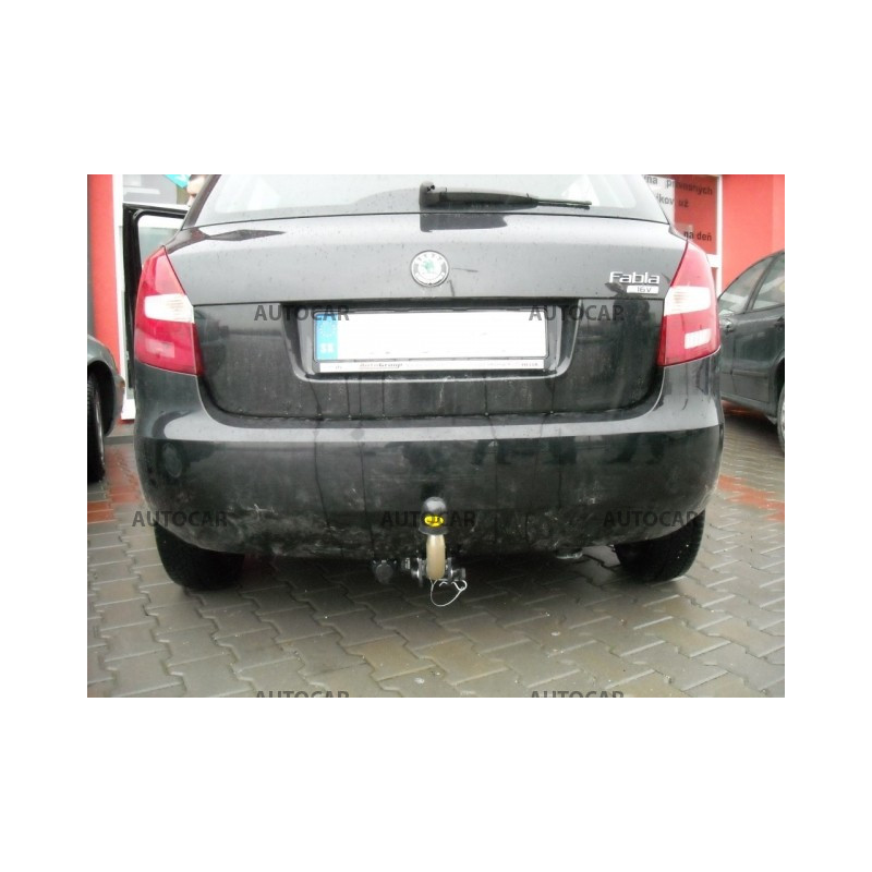 Tažné zařízení pro Škoda FABIA II. - 5 dv. - odnímatelný bajonetový systém