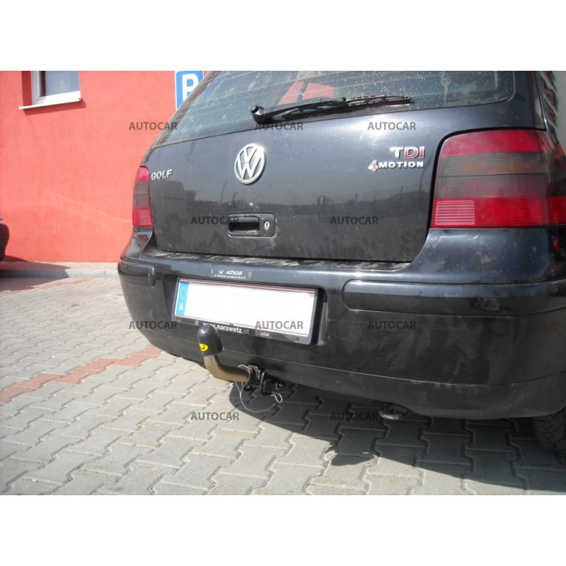 Tažné zařízení pro Volkswagen GOLF IV. - 4x4 - odnímatelný bajonetový systém