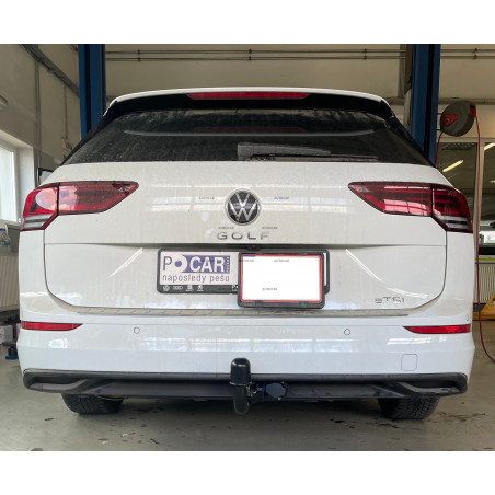 Tažné zařízení pro Volkswagen GOLF - VIII. - odnímatelný vertikální bajonetový systém Tažné zařízení pro Volkswagen GOLF - VIII. - odnímatelný vertikální bajonetový systém