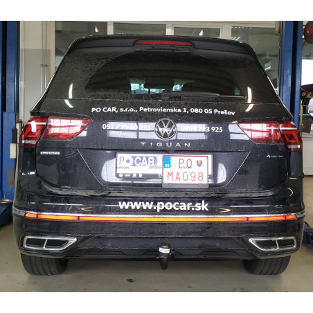 Tažné zařízení pro Volkswagen TIGUAN - odnímatelný vertikální bajonetový systém Tažné zařízení pro Volkswagen TIGUAN - odnímatelný vertikální bajonetový systém