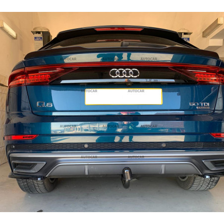 Tažné zařízení pro Audi Q8 - SUV - odnímatelný vertikální bajonetový systém Tažné zařízení pro Audi Q8 - SUV - odnímatelný vertikální bajonetový systém