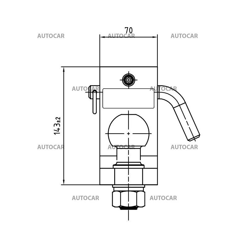 Koule pro americké tažné zařízení (AH-7)